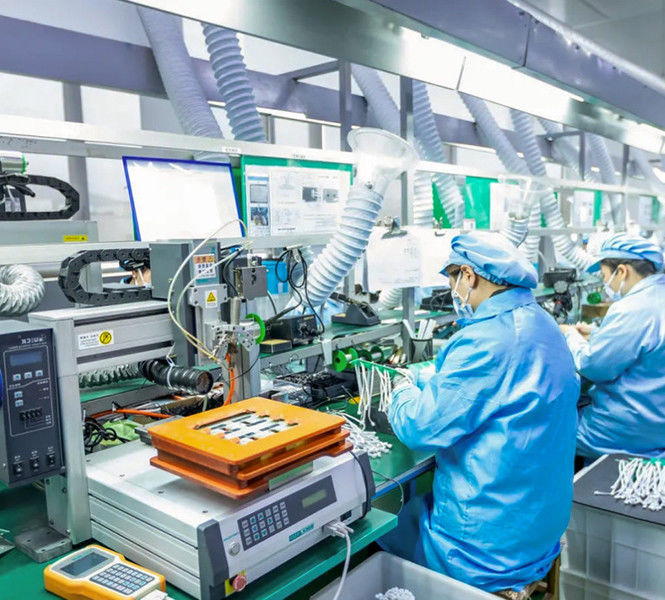 Shenzhen Nuoanyue Technology Co., Ltd línea de producción del fabricante